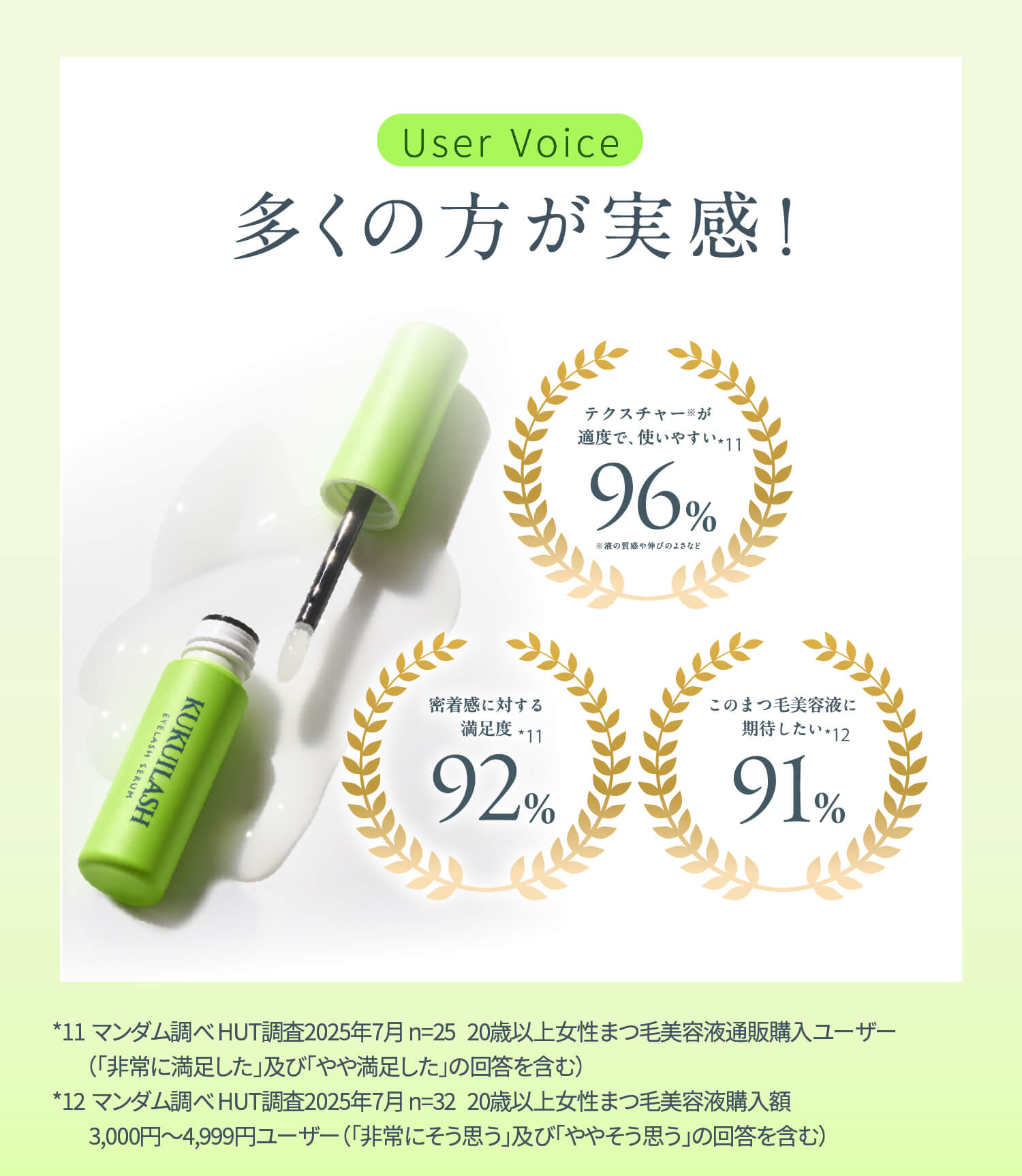 多くの方が実感